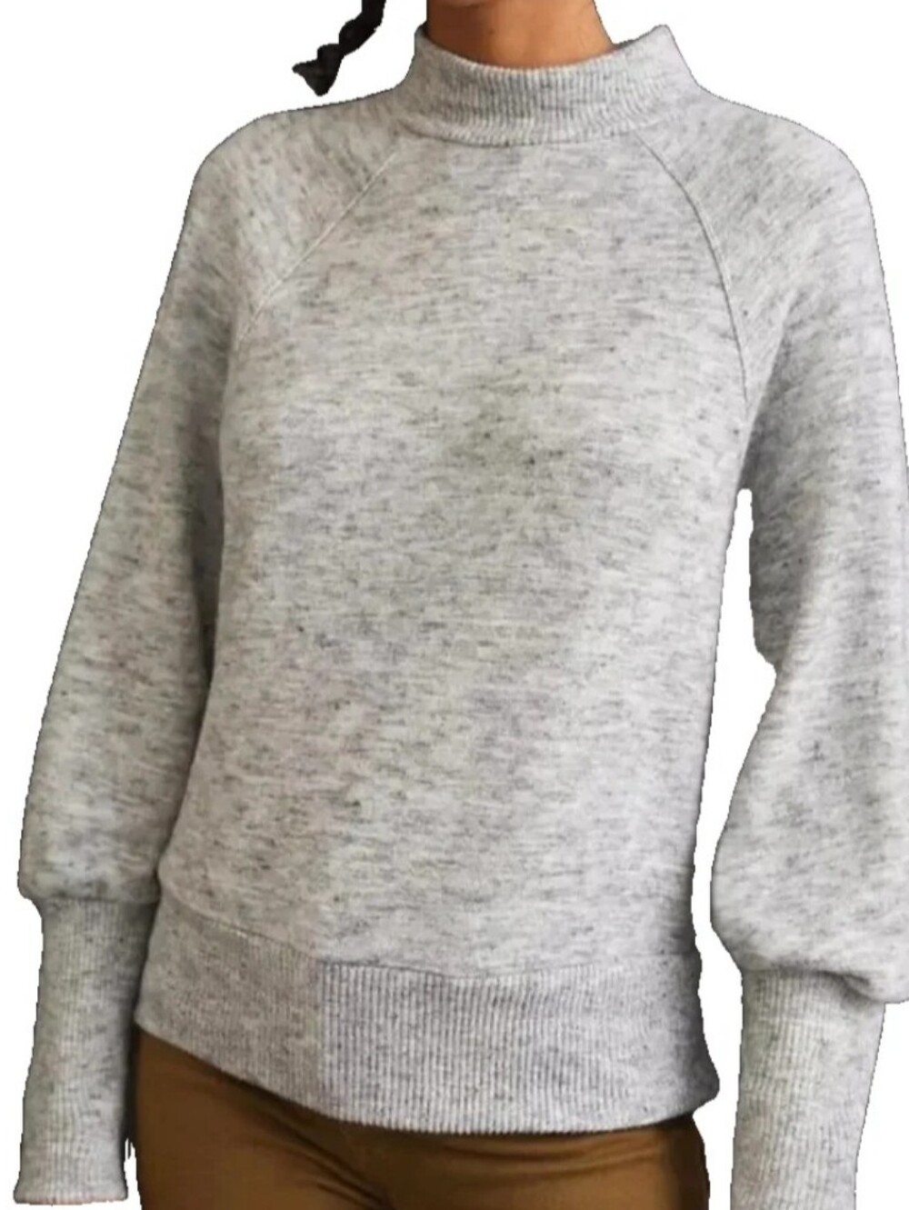 Maeve Anthropologie Laney Mock Neck Sweater